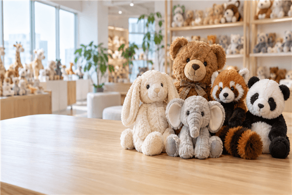 Custom plush product and factory setting for custom plush toy RFQ checklist